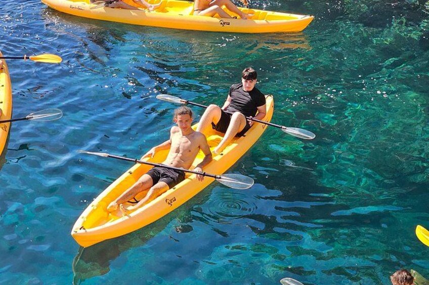 Kayak excursion in Blanes 5