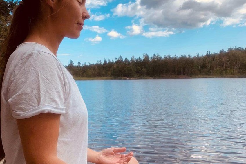 Forestbathing Slow Walking and Healing Spring Water, Stockholm 1