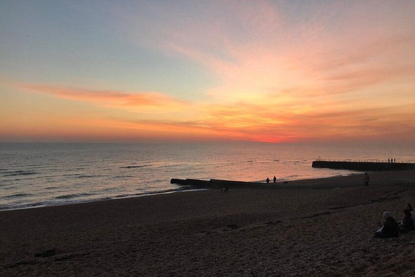 Sunset over Seaford Bay 3