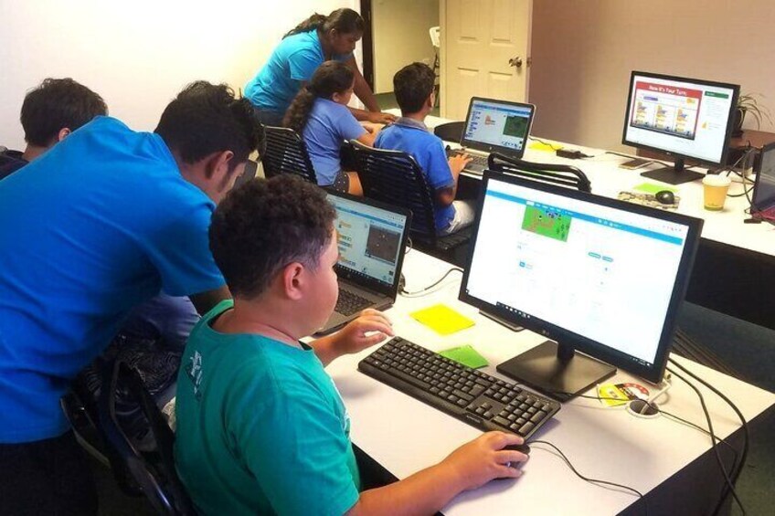 Kids Code Camp Innovative STEM Activity in Fiji