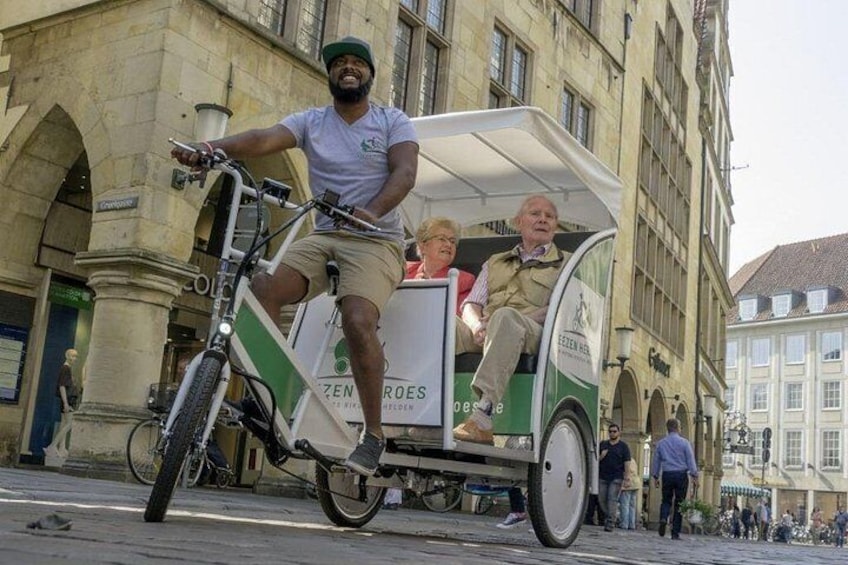 Münster Unpacked Tour : Rickshaw City Tour with Guide 4