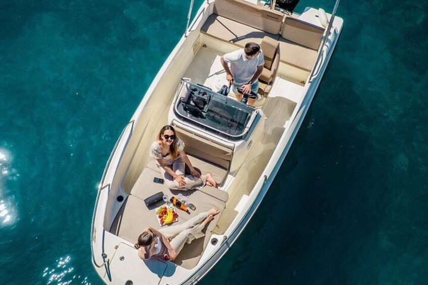 Private Boat Tour-Elafiti islands,Blue and green cave,Sandy Beach 1