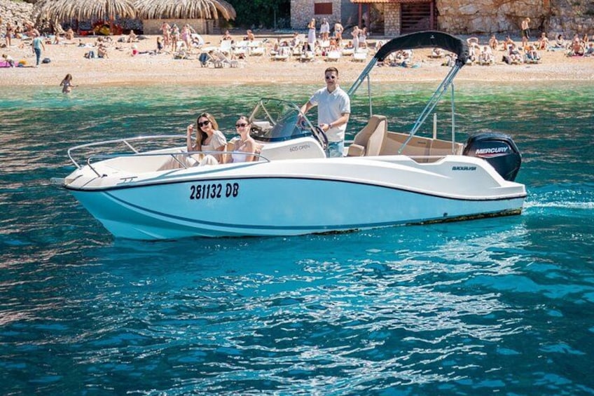 Private Boat Tour-Elafiti islands,Blue and green cave,Sandy Beach 2