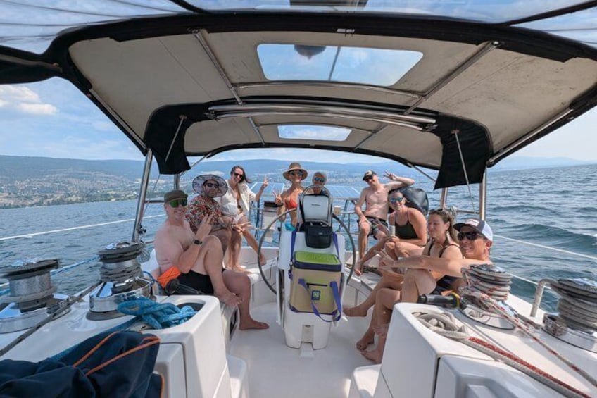 Okanagan Lake Sailing Tour from Penticton & Naramata BC 2