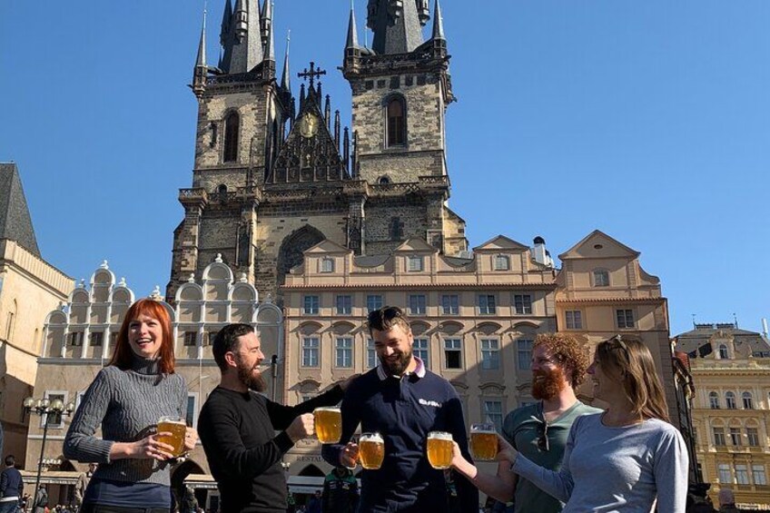 Prague Historic Pub Tour with Drinks Included 1