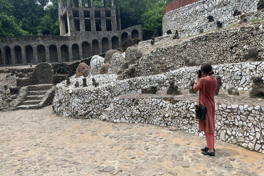See Nek Chand's international award winning Rock Garden, made from broken toilet seats and cutlery. Be marveled by its scale - you'd be surprised by its story of camouflage & its labyrinth design 4