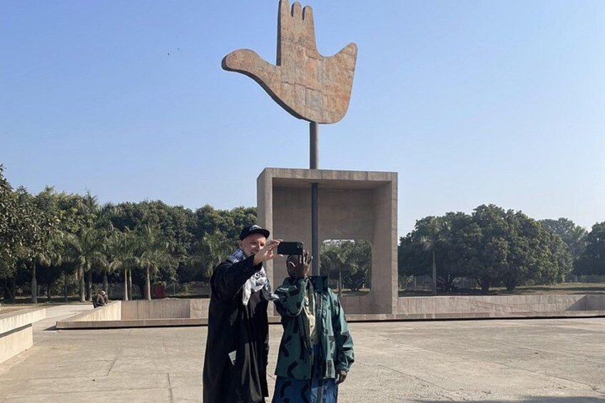 See the symbol of Chandigarh, the Open Hand monument.
See the symbolism behind this iconic UNESO Heritage structure & admire the story behind the crown of the city 1