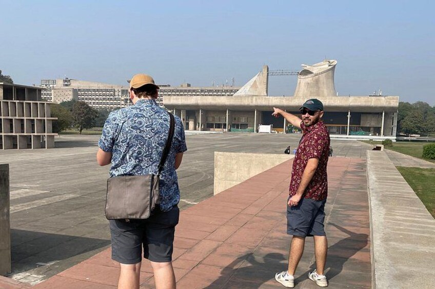 See insider close up private access to the Capitol Complex, including the High Court, Open Hand, Assembly Hall, Geometric Hill & structures never completed! 5