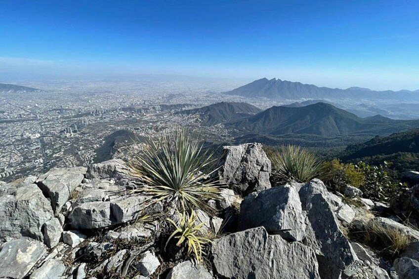 The city of Monterrey from La M 2