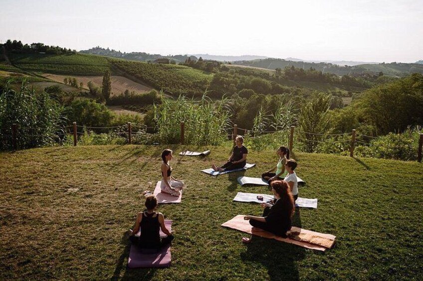 Yoga in Nature in Langhe Roero and Monferrato 2