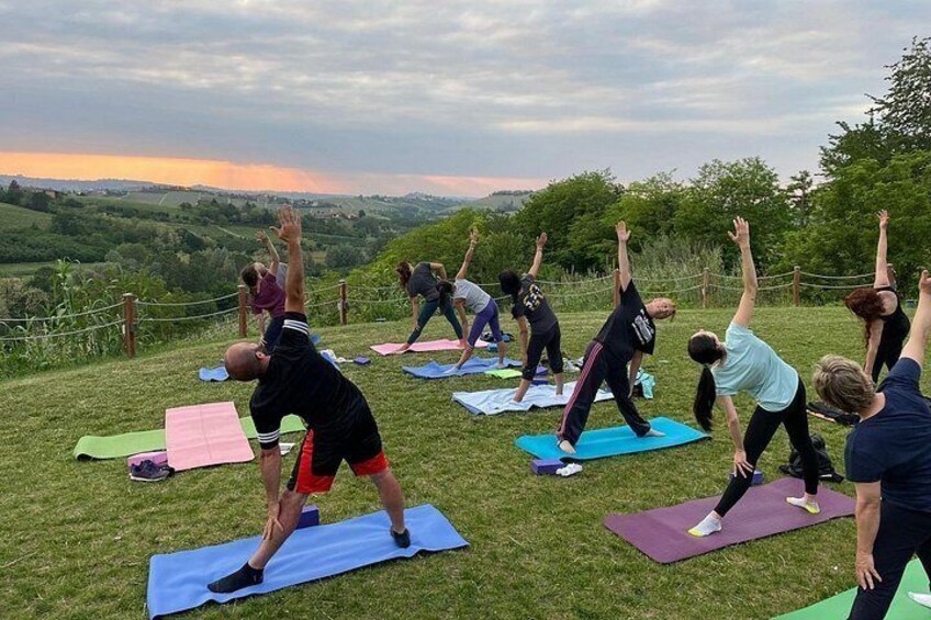 Yoga in Nature in Langhe Roero and Monferrato 4