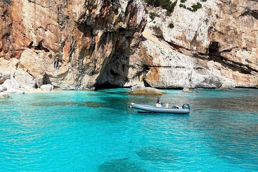 From Cala Gonone: Dinghy trip in the Gulf of Orosei 3