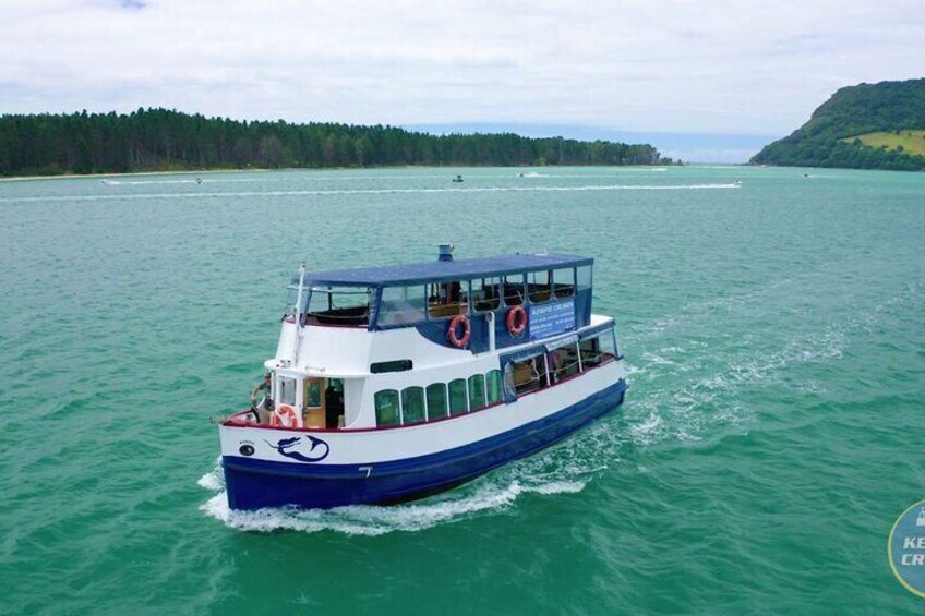 Tauranga Harbour Scenic One Hour Historical Boat Cruise 