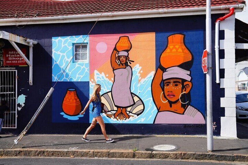 African Food, Street Art & Thrifting Tour Cape Town, Salt River 