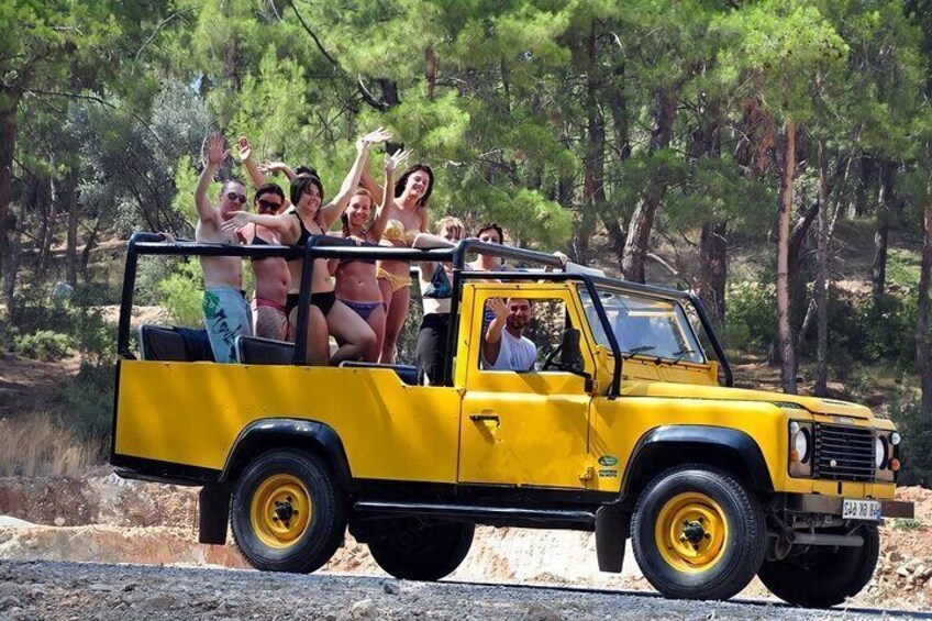 Antalya Jeep Safari Tour with Lunch