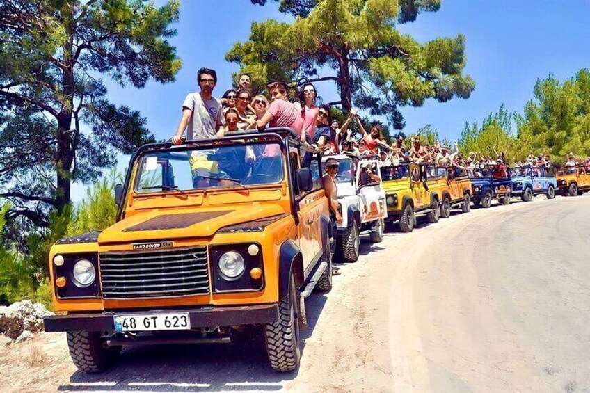 Antalya Jeep Safari Tour with Lunch