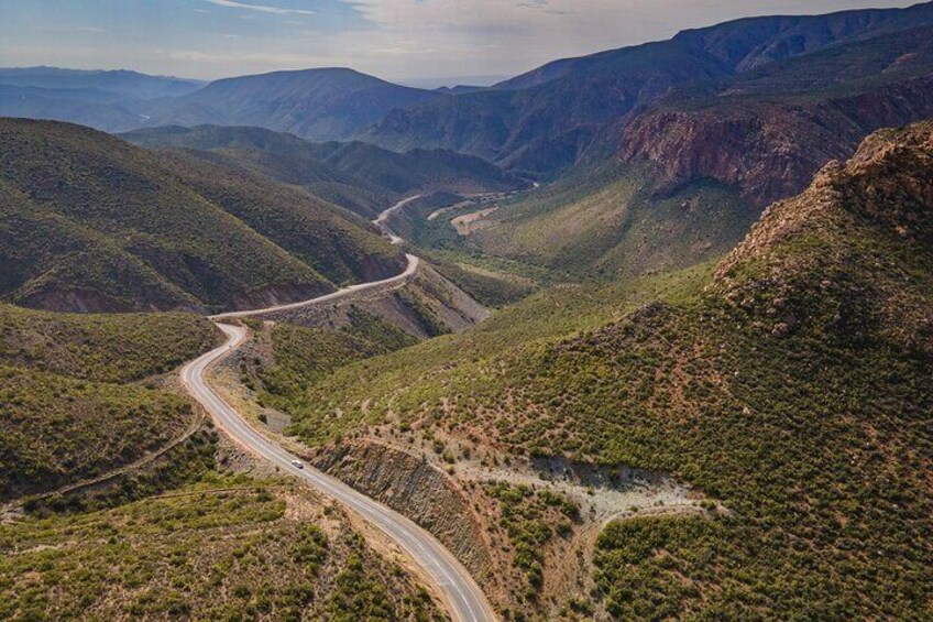 A portion of The Garden Route road