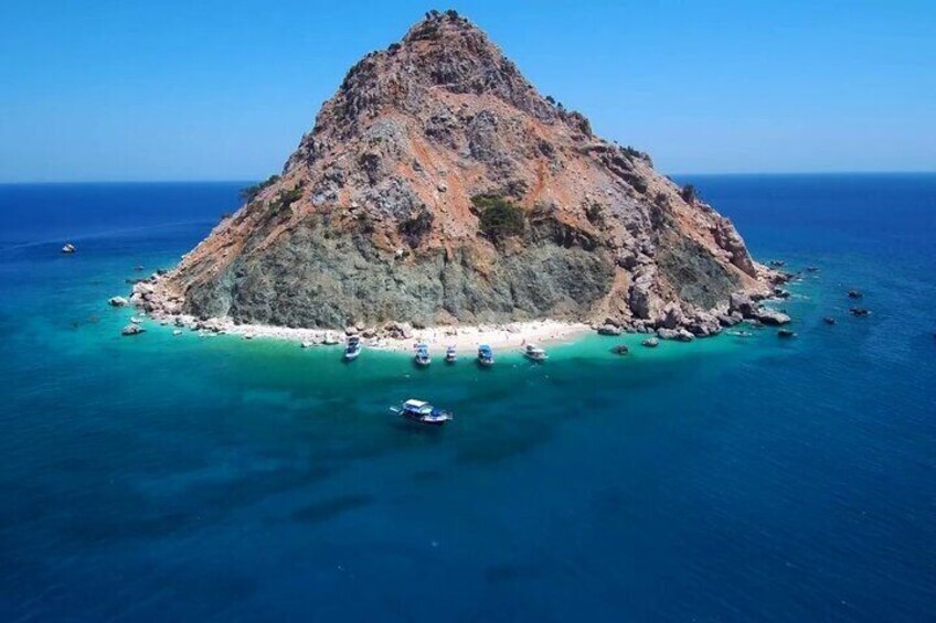 Antalya: Suluada Island Small Group Boat Trip with Lunch & Pickup 1