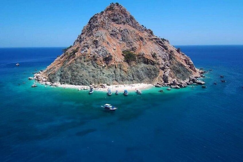 Antalya: Suluada Island Small Group Boat Trip with Lunch & Pickup 1