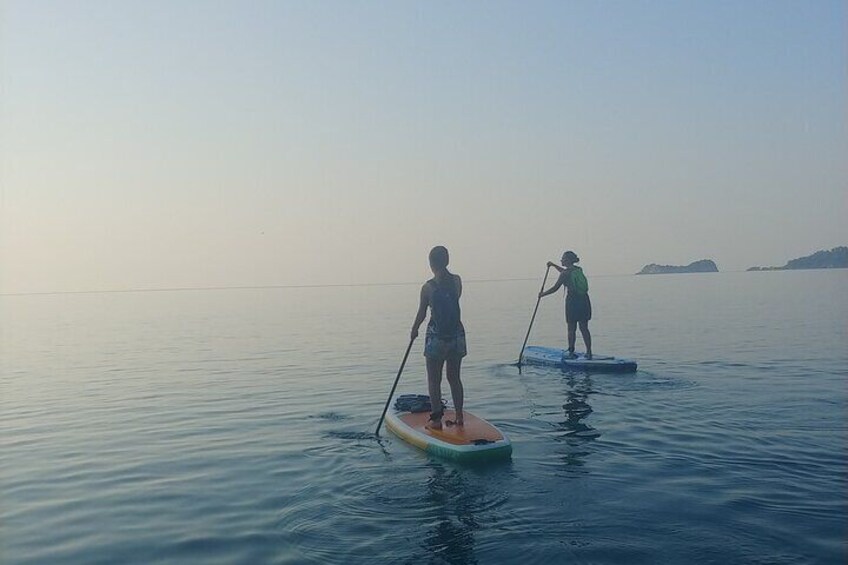 Chrysi Ammoudia Sunrise SUP Experience