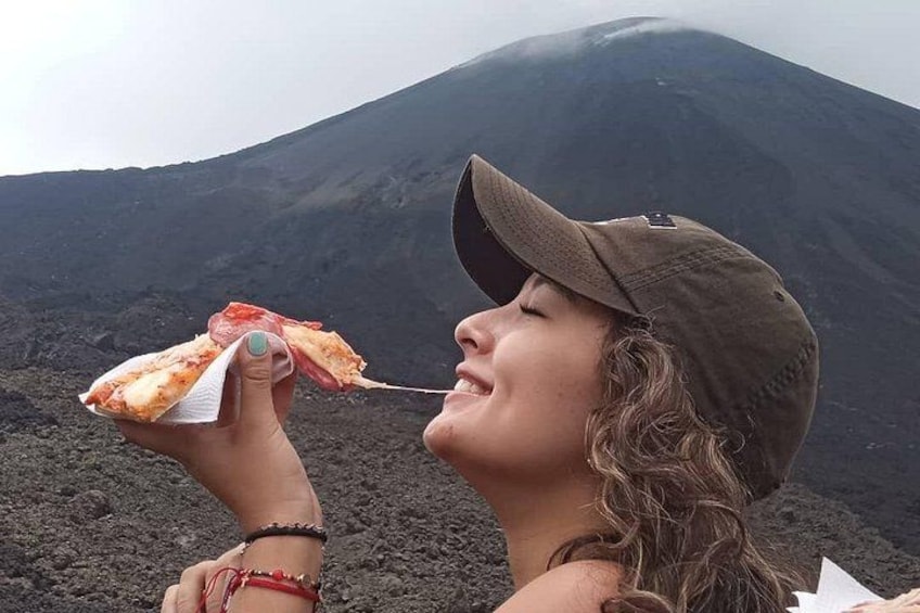 Pacaya Volcano Vistas + Enjoy Pizza Surrounded by The Volcano 1