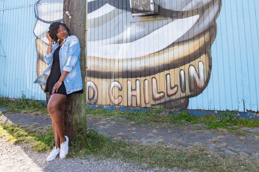 “Cold Chillin’” Muck Rock mural 2