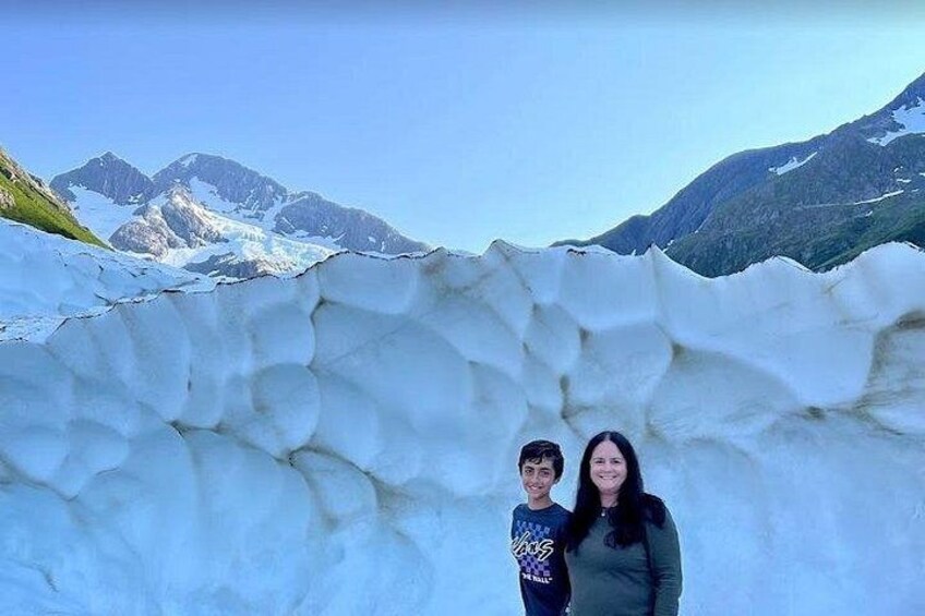 So excited to see the ice and snow up close 3