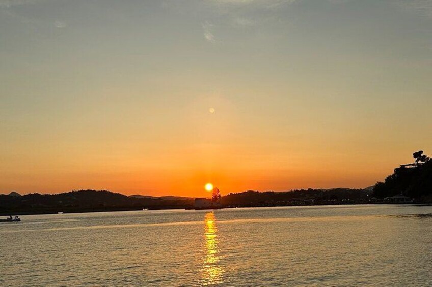 Soothing Sunset Escape: A Wooden Boat Cruise with Cocktails & Finger Food Delights 3