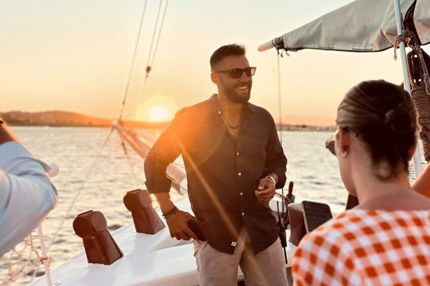 Soothing Sunset Escape: A Wooden Boat Cruise with Cocktails & Finger Food Delights 2