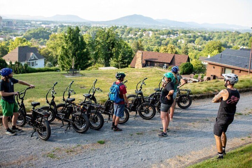 3-Hour E-Bike Sightseeing and Breweries Tour in Roanoke