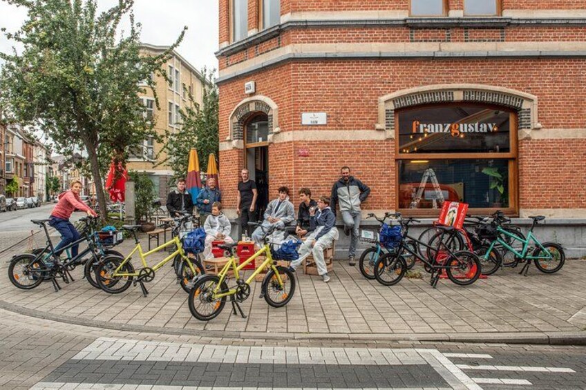 Bicycle tour in historic Ghent 1