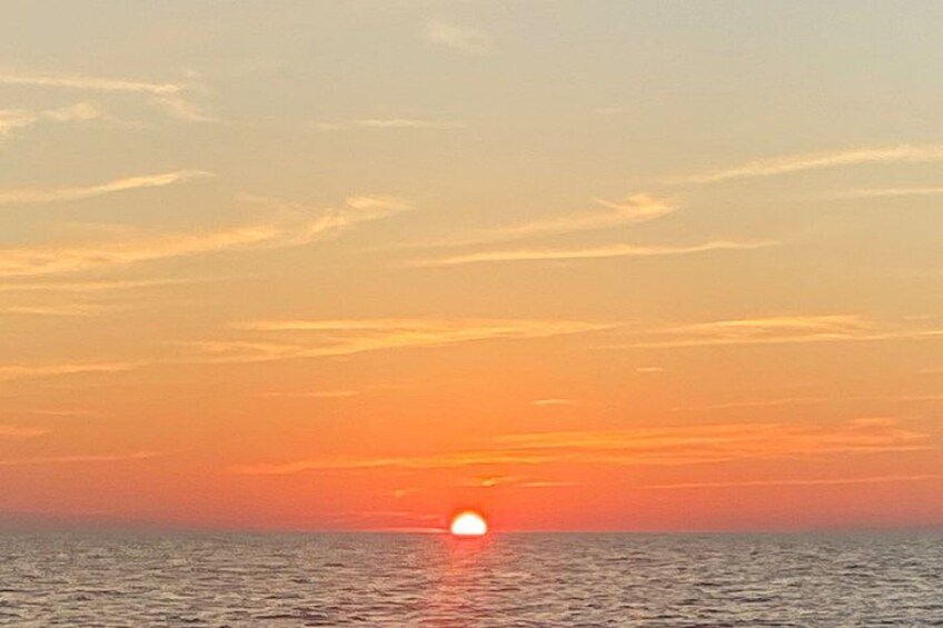 Cruise / Navigation / Sunset in the Lerins Islands 2