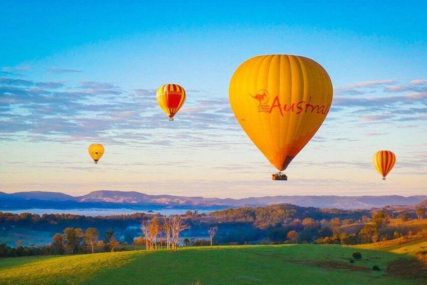 Gold Coast Hot Air Ballooning, Bubbles & Go 1
