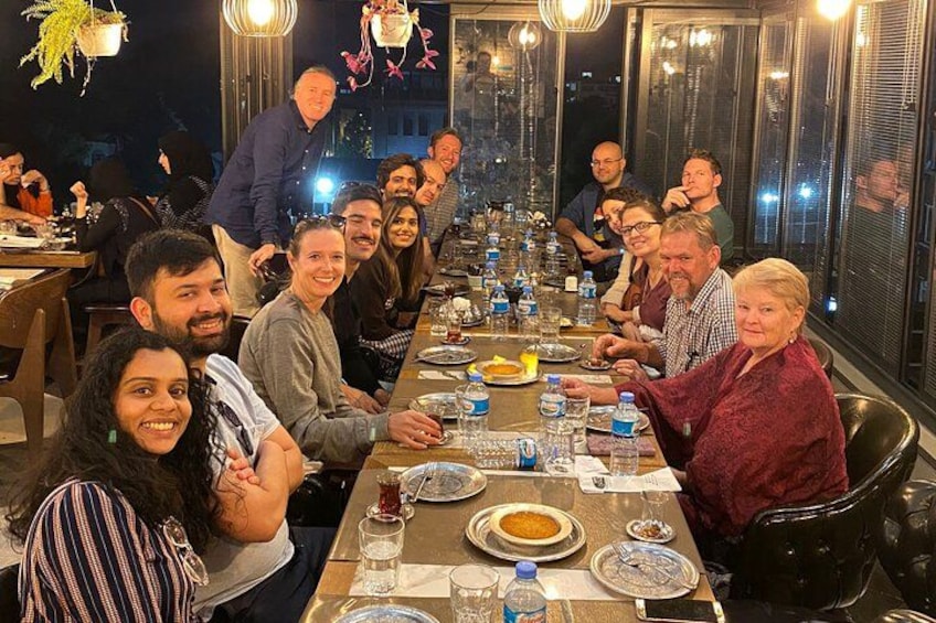 Turkish Food Night and Rooftop Experience Istanbul 3