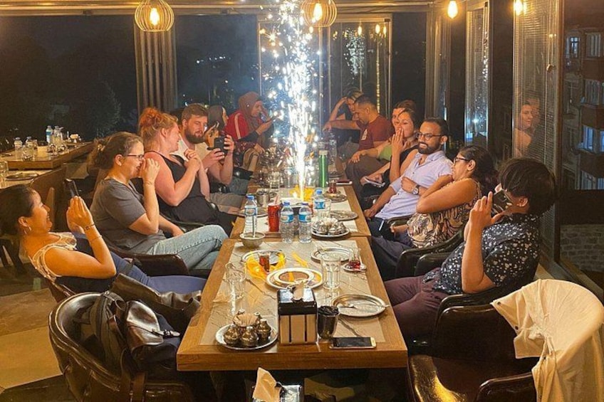 Turkish Food Night and Rooftop Experience Istanbul 4