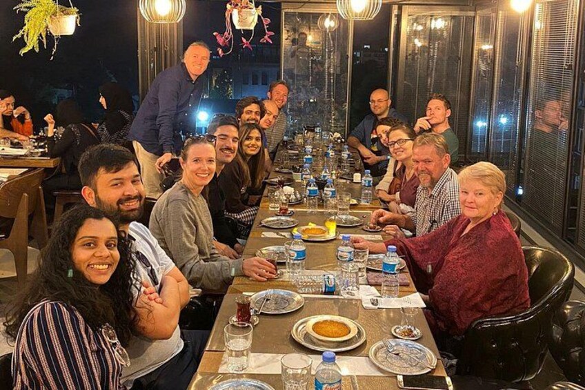 Turkish Food Night and Rooftop Experience Istanbul 2