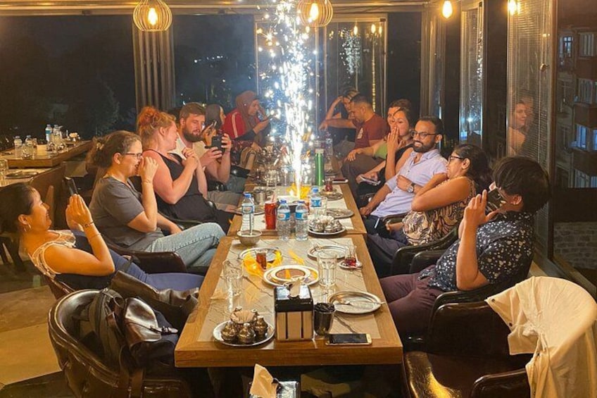Turkish Food Night and Rooftop Experience Istanbul 4