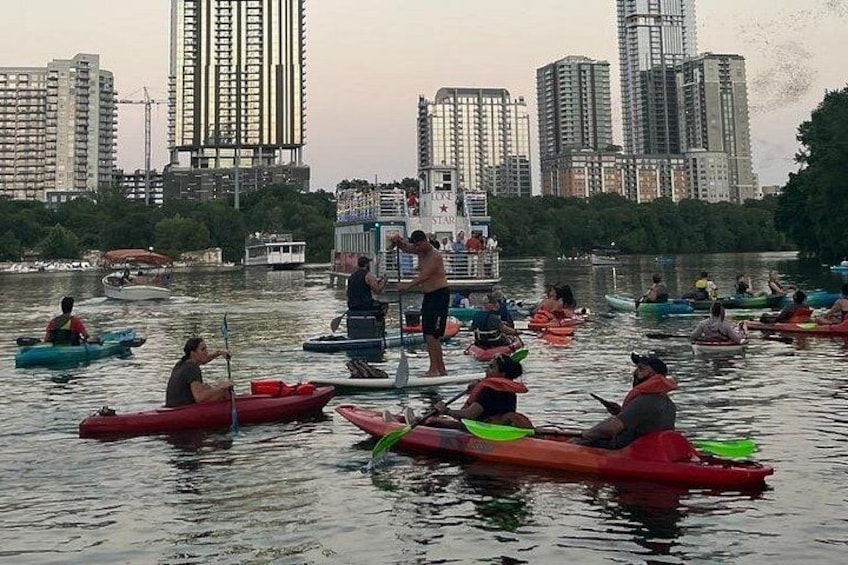 Downtown Austin Sunset Kayak Tour with 1.5 Million Bats 2