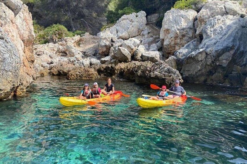 Kayak and Snorkeling Excursion in Maro Cerro Gordo Cliffs 2