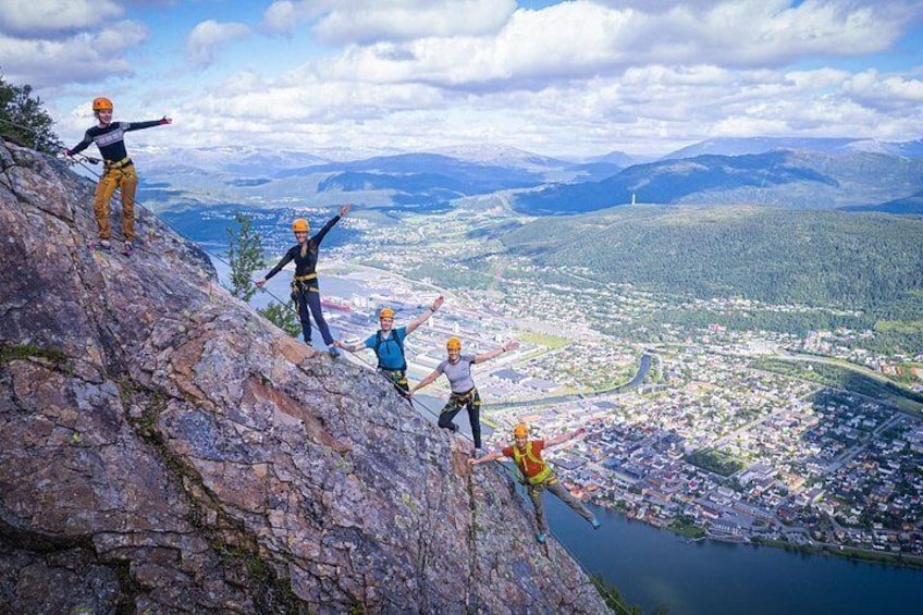 Half-Day Hiking in Mosjøen Via Ferrata 5