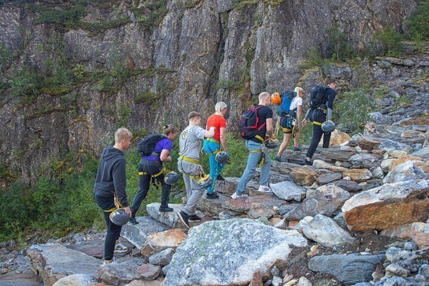 Half-Day Hiking in Mosjøen Via Ferrata 2