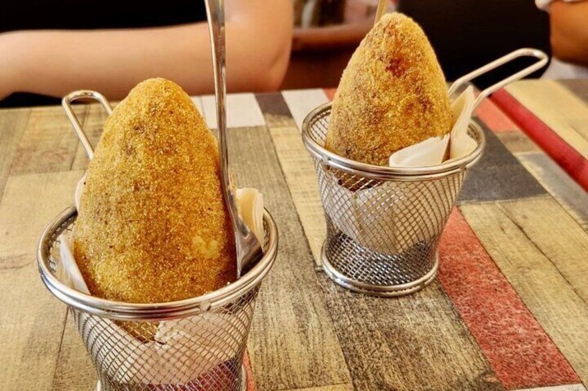 Inspired when the Arabs ruled Sicily, the arancino is delicious Sicilian street food dating back to the 9th century!