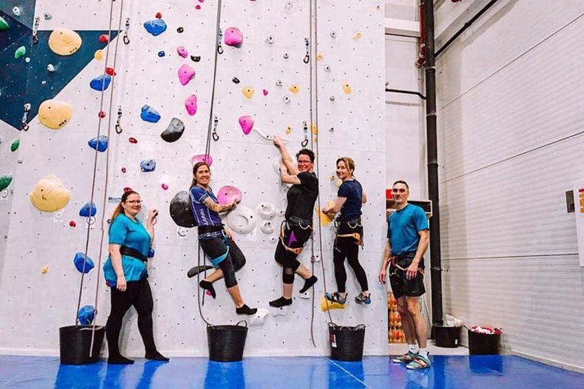 Top rope climbing 3
