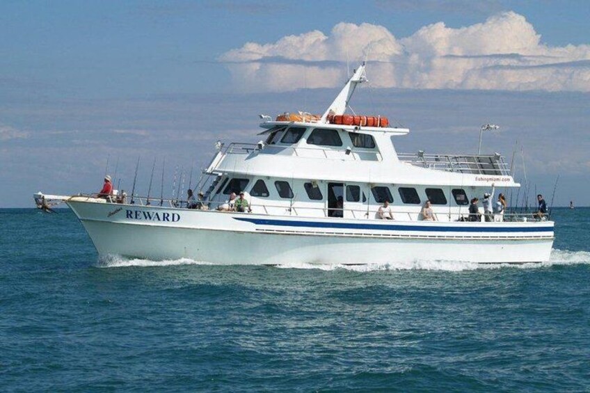 70-foot US Coast Guard inspected, A/C cabin with dinnettes, most comfortable vessel in South Florida! 5
