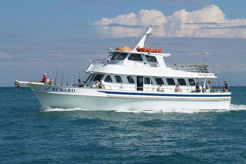 70-foot US Coast Guard inspected, A/C cabin with dinnettes, most comfortable vessel in South Florida! 3