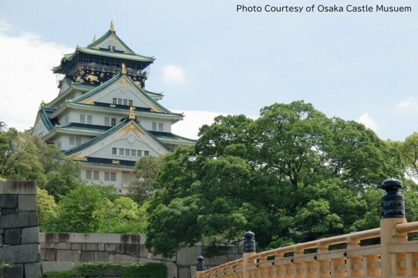 Osaka Afternoon Walking Tour: Osaka Castle & River Cruise 1