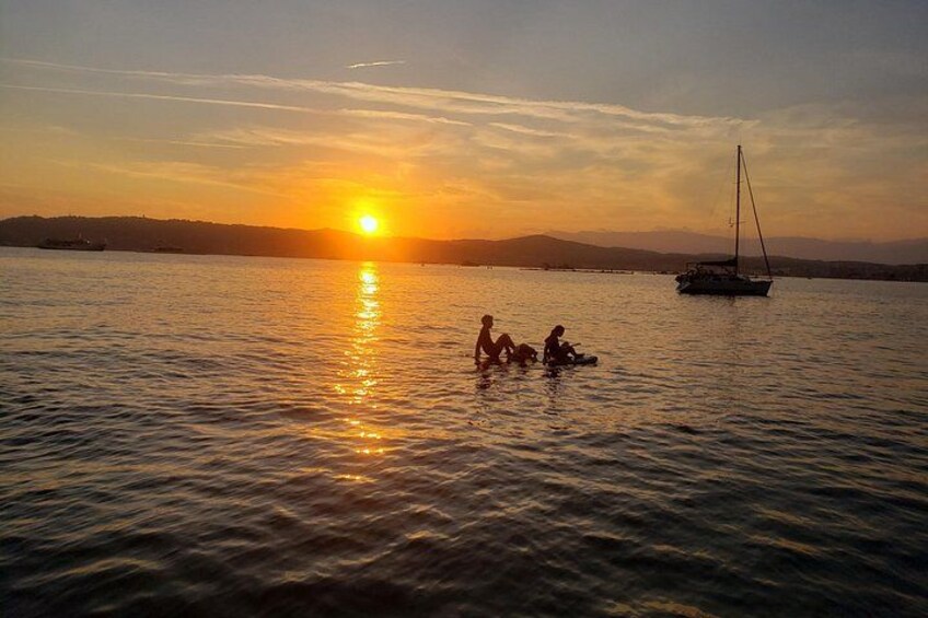 Private Sea Walk at Sunset 3