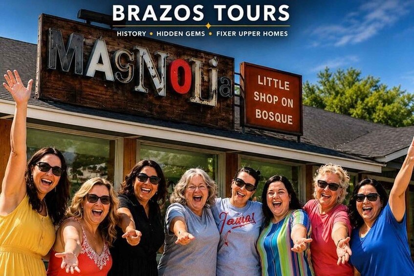 Waco History, Hidden Gems & Fixer Upper Houses Bus Tour 2