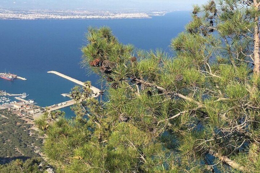 Konyaaltı from Cable car 