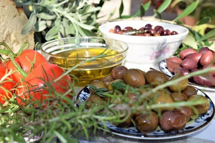 Local homemade products tasting